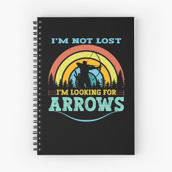 Item preview, Funny barebow i'm not lost i'm looking for arrows designed and sold by Ouzgane.