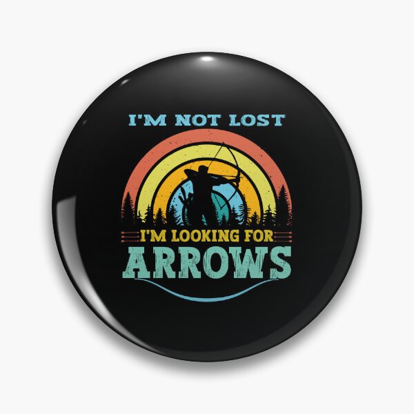 Item preview, Funny barebow i'm not lost i'm looking for arrows designed and sold by Ouzgane.