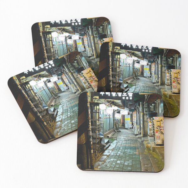 Item preview, Dark Alley in Euljiro | Seoul Street Photography designed and sold by YemmyZImages.