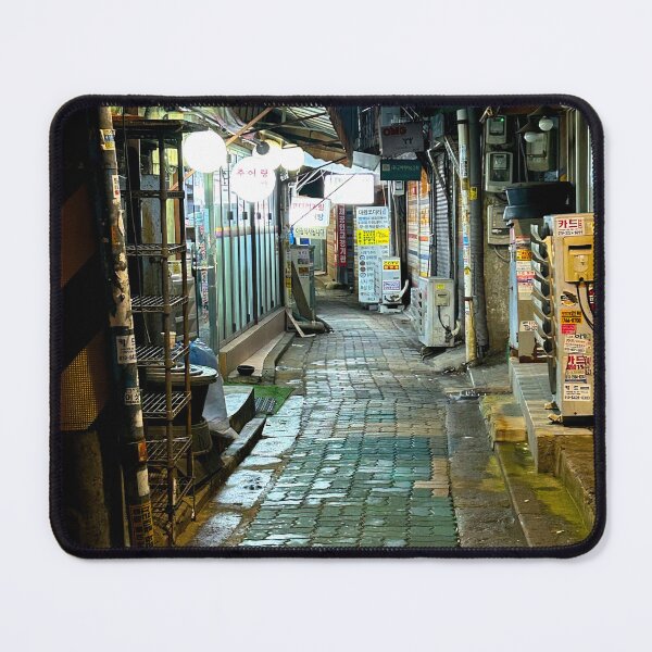 Item preview, Dark Alley in Euljiro | Seoul Street Photography designed and sold by YemmyZImages.