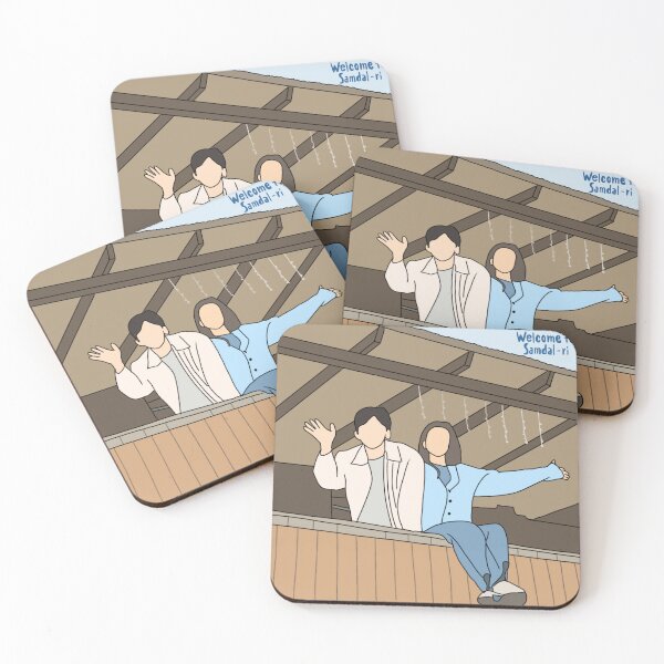 Item preview, Welcome to samdalri kdrama fan art designed and sold by vyascreations.