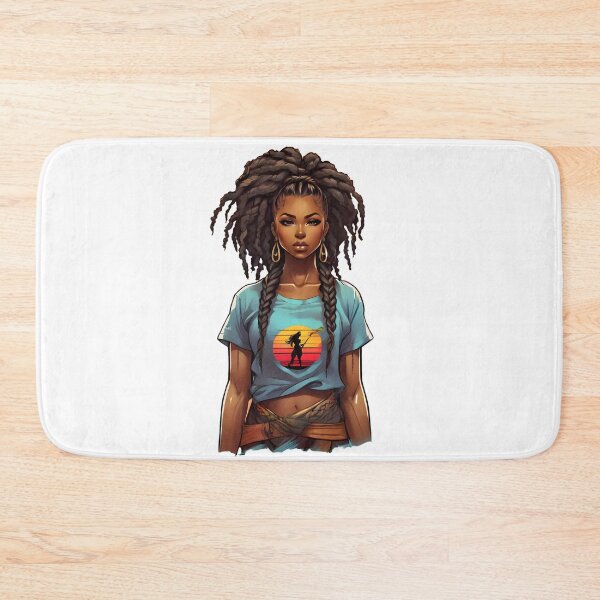 Item preview, woman with dreadlock designed and sold by Imagine2024.