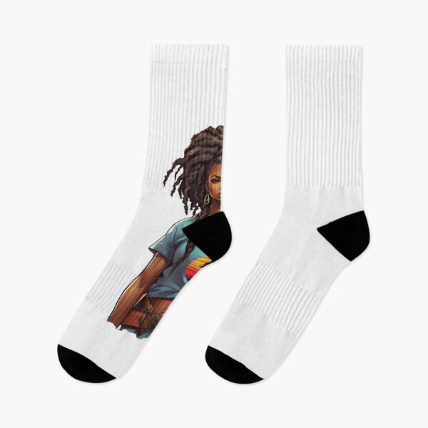 Item preview, woman with dreadlock designed and sold by Imagine2024.