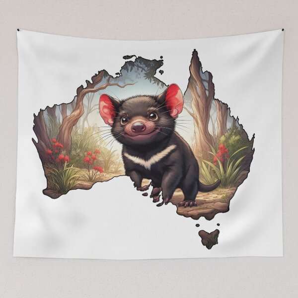 Item preview, Cartoon Tasmanian Devil designed and sold by RubisLeaf.