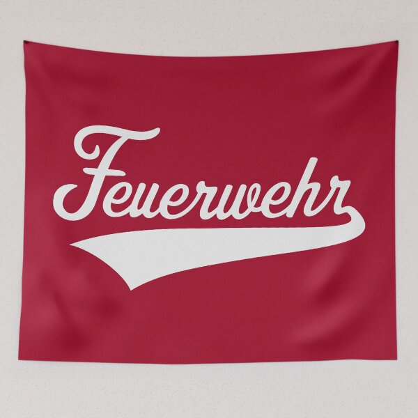 Item preview, Fire Department (Firefighter / Firefighter / Lettering / White) designed and sold by MrFaulbaum.