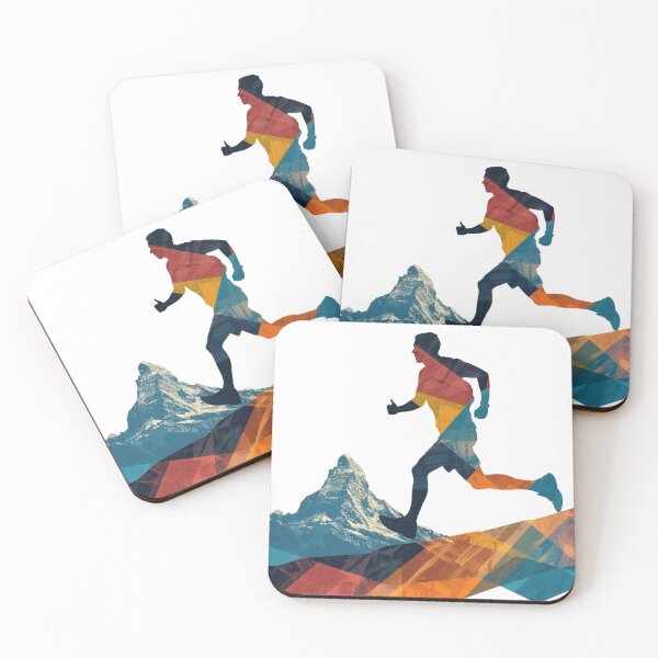 Item preview, Running Lover - Trail Running Mosaic designed and sold by matdiazl.