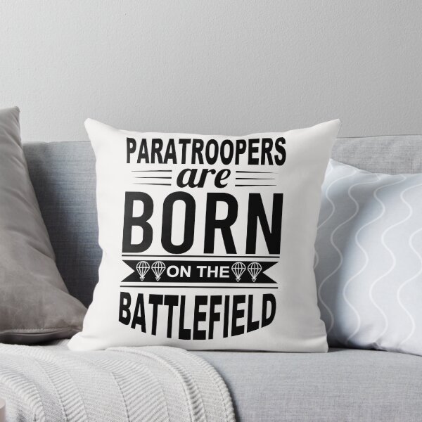 Item preview, Born on the Battlefield; Paratrooper; designed and sold by StickerApe.