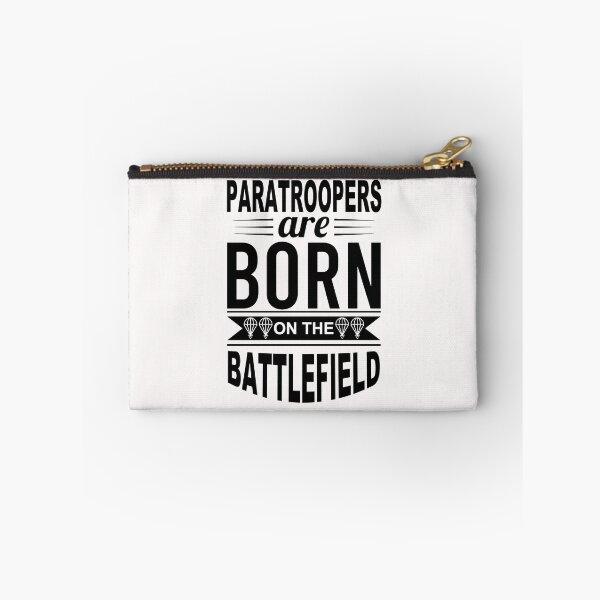 Item preview, Born on the Battlefield; Paratrooper; designed and sold by StickerApe.