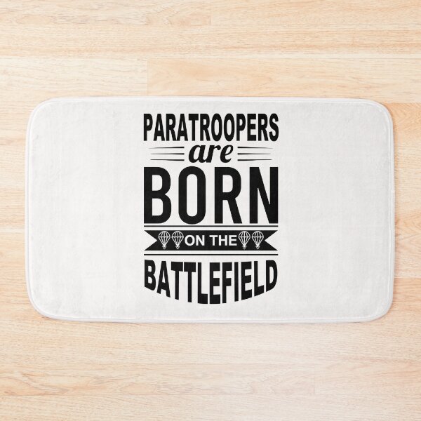 Item preview, Born on the Battlefield; Paratrooper; designed and sold by StickerApe.