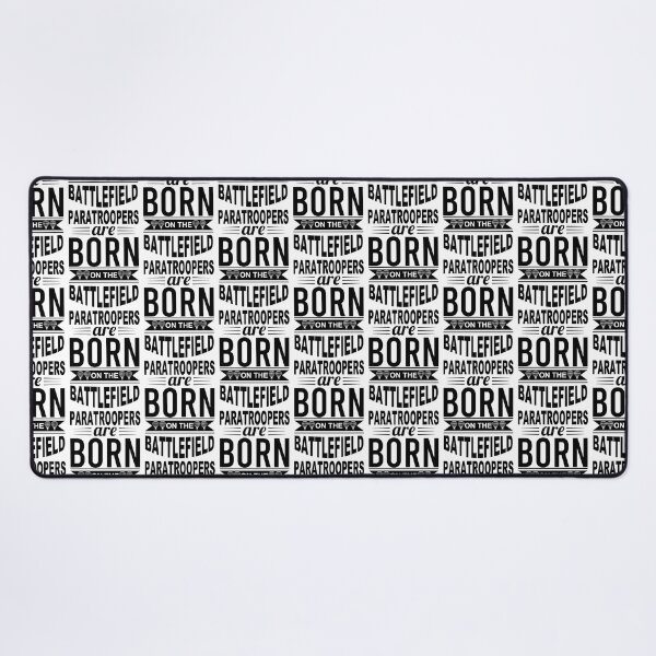 Item preview, Born on the Battlefield; Paratrooper; designed and sold by StickerApe.