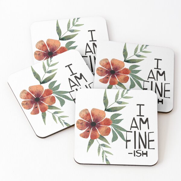Item preview, I Am Fine-ish Sketch designed and sold by Sheree Burlington.