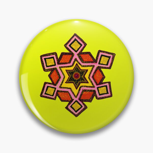 Item preview, Rangoli/Dot kolam/muggu/sikku kolam/Vilva Thalam/ Indian Marriage/Wedding Haldi/Yellow designed and sold by ShreecreatE.