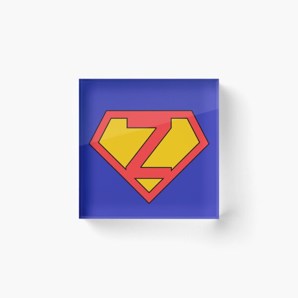 Item preview, Letter Z | Super Letter | Red and Yellow designed and sold by Christiana-Art.
