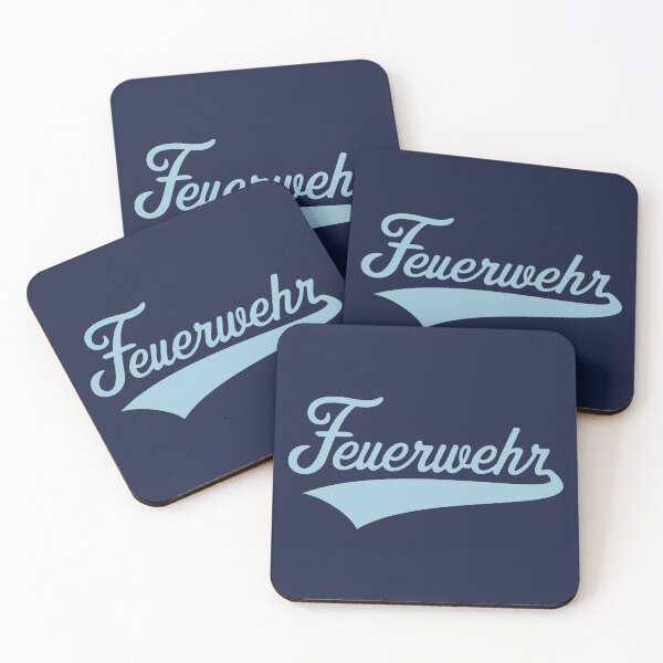 Item preview, Fire Department (Firefighter / Firefighter / Lettering / Sky Blue) designed and sold by MrFaulbaum.