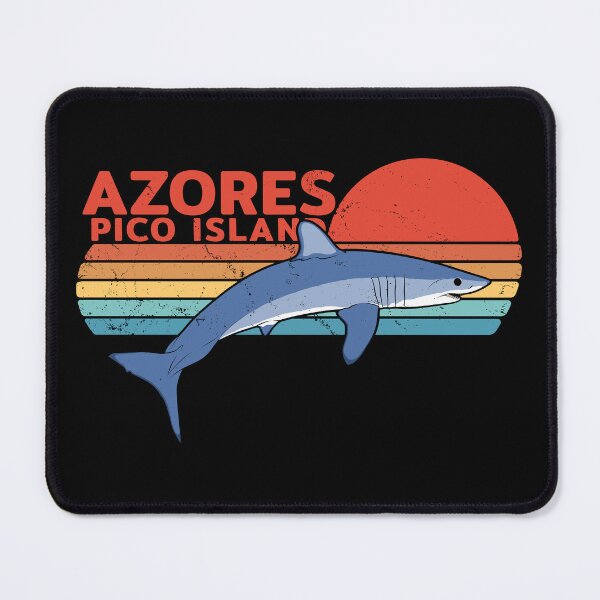 Item preview, Azores Pico Mako Shark designed and sold by NicGrayGraphic.