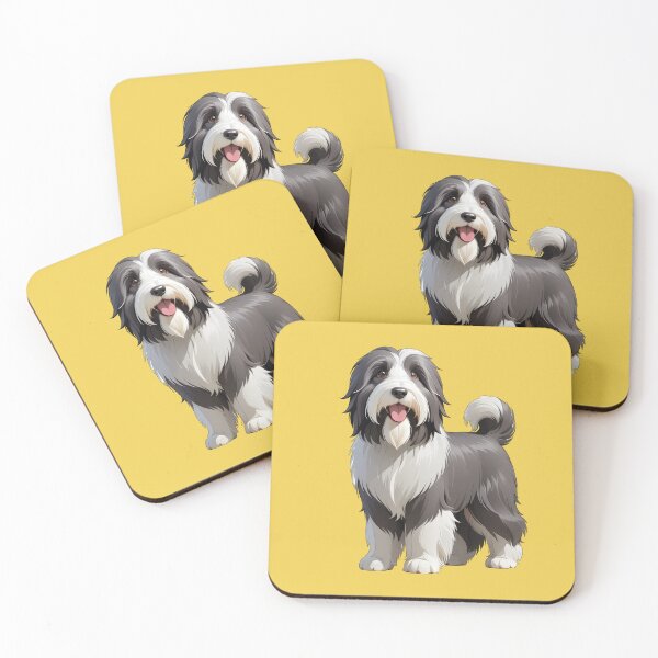 Item preview, Cute Ultra Detailed Bearded Collie designed and sold by Bilisik.
