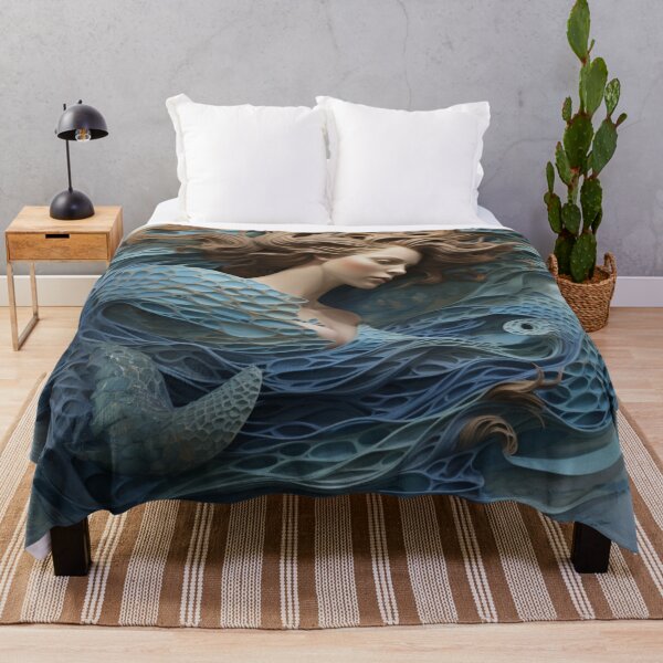 Item preview, Mermaid In Waves designed and sold by NDMDesignStudio.