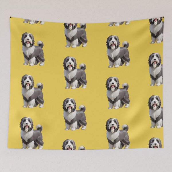 Item preview, Cute Ultra Detailed Bearded Collie designed and sold by Bilisik.