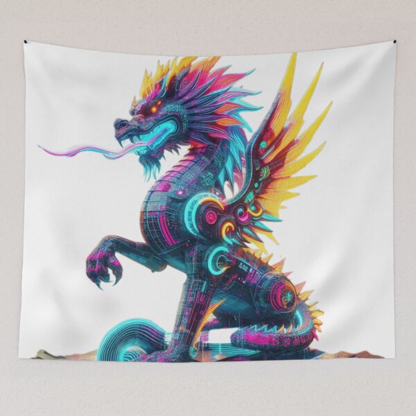 Item preview, Cyber dragon statue designed and sold by Kasta1989.