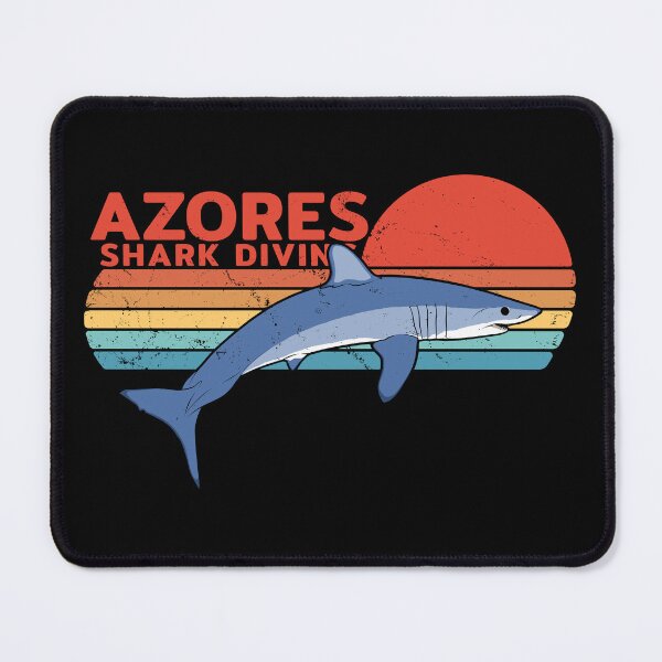 Item preview, Azores Pico Mako Shark designed and sold by NicGrayGraphic.