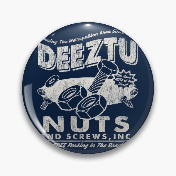 Item preview, Deeztu Nuts And Screw Co. Worn Dks designed and sold by Alema Art.