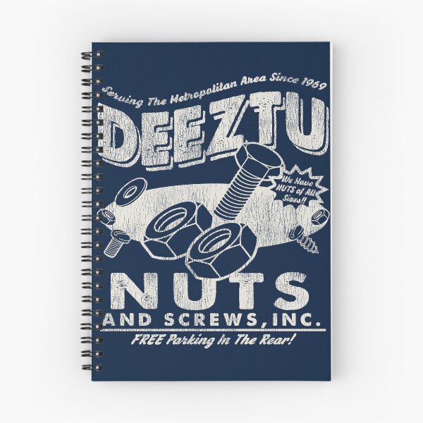 Item preview, Deeztu Nuts And Screw Co. Worn Dks designed and sold by Alema Art.