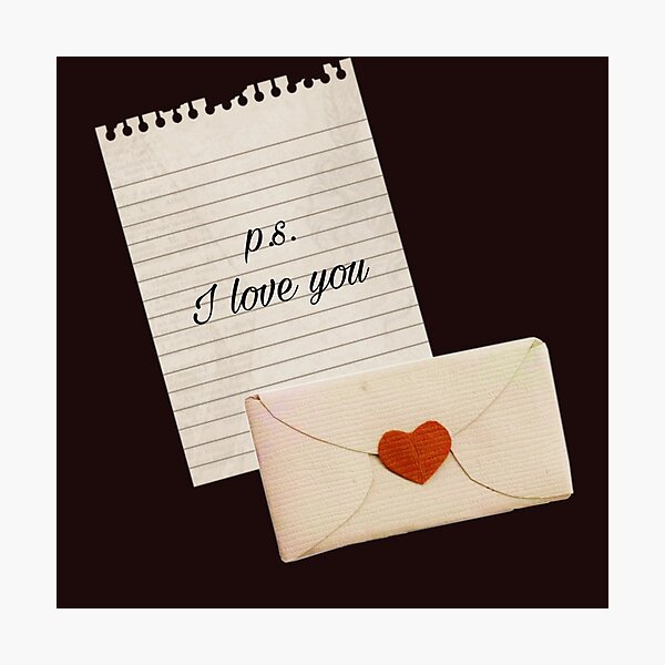 Item preview, Love letters for you designed and sold by Bevhughesart.