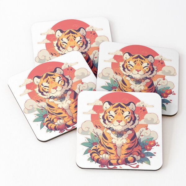 Item preview,  Malayan tiger Flowers Journaling Endangered species designed and sold by SMARTKIT  DESIGNAGENCY.