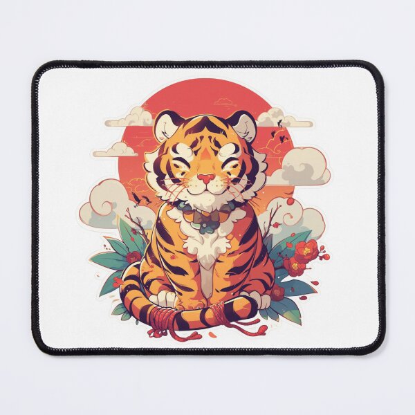 Item preview, Malayan tiger Flowers Journaling Endangered species designed and sold by SMARTKIT DESIGNAGENCY.