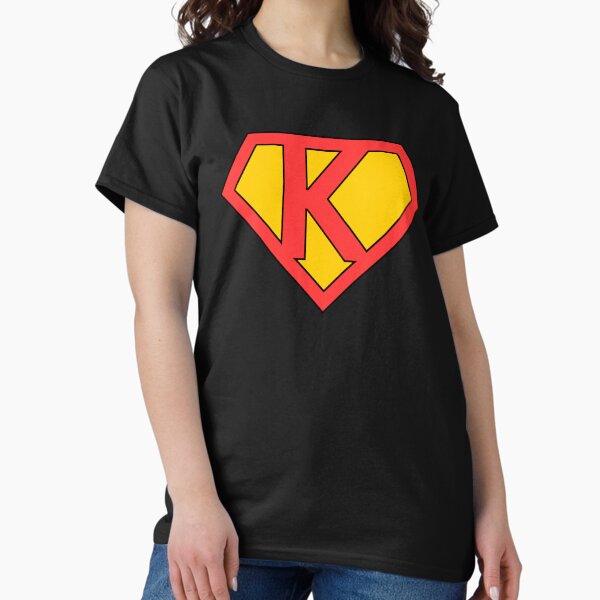Item preview, Letter K | Super Letter | Red and Yellow designed and sold by Christiana-Art.