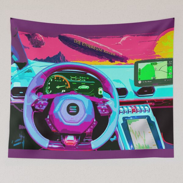 Item preview, Solana Lambo designed and sold by LionBrew.