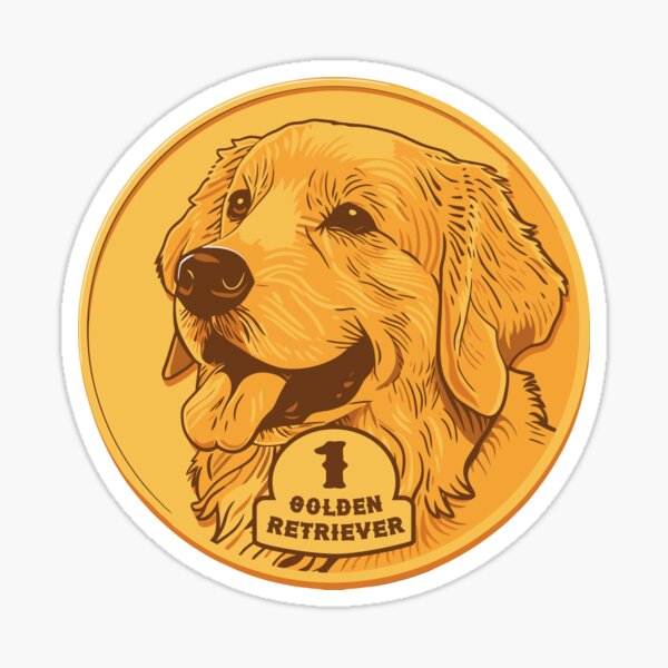 Item preview, Lustige Golden Retriever-Kunst designed and sold by TheHellSong.
