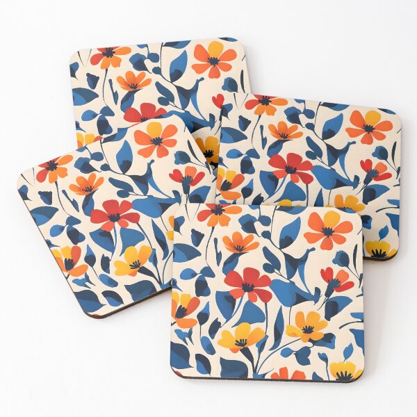 Item preview, Matisse's Harmony in Petals and Stems - fabric pattern for different items designed and sold by naivnoia.