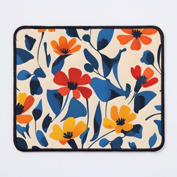 Item preview, Matisse's Harmony in Petals and Stems - fabric pattern for different items designed and sold by naivnoia.