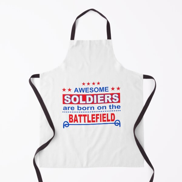 Item preview, Awesome Soldiers; Born on the Battlefield; Army; designed and sold by StickerApe.