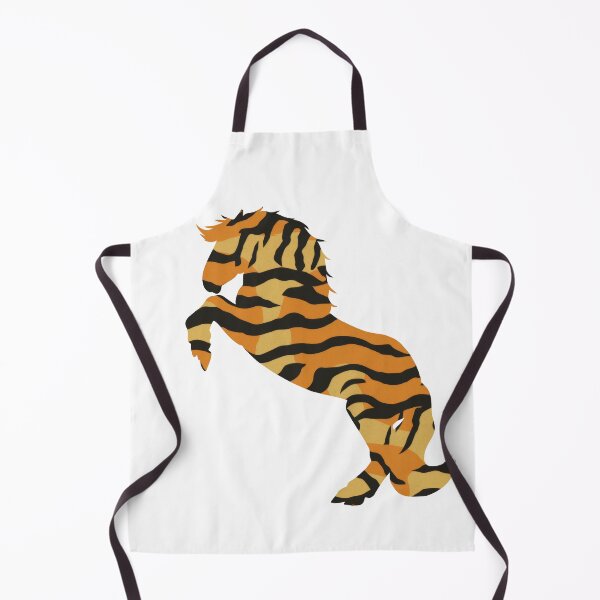Item preview, Heavy horse rearing in a tiger suite, for every horse lover! designed and sold by PICbyFemke.