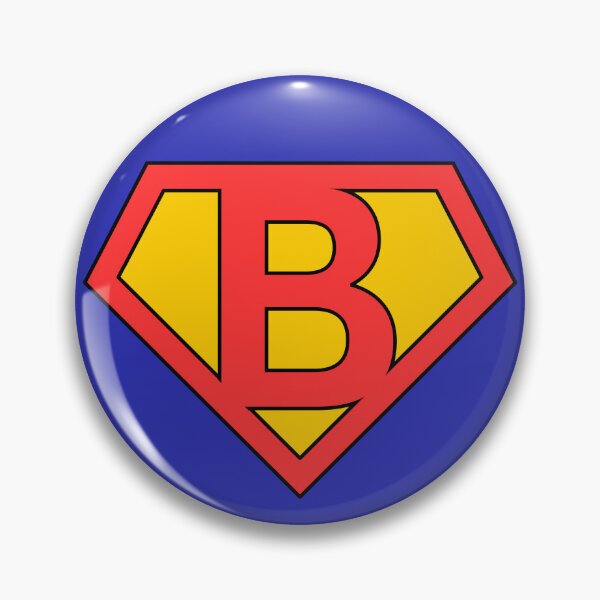 Item preview, Letter B | Super Letter | Red and Yellow designed and sold by Christiana-Art.