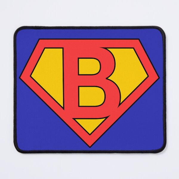 Item preview, Letter B | Super Letter | Red and Yellow designed and sold by Christiana-Art.