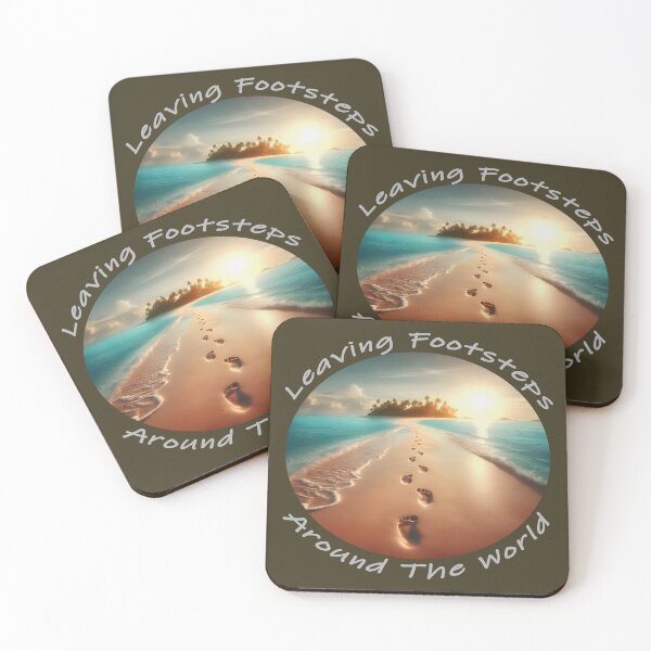 Item preview, Footsteps around the world designed and sold by ApepuBoss.