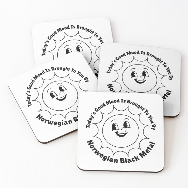 Item preview, Happy Mood and Norwegian Black Metal  designed and sold by The Junto Shop.