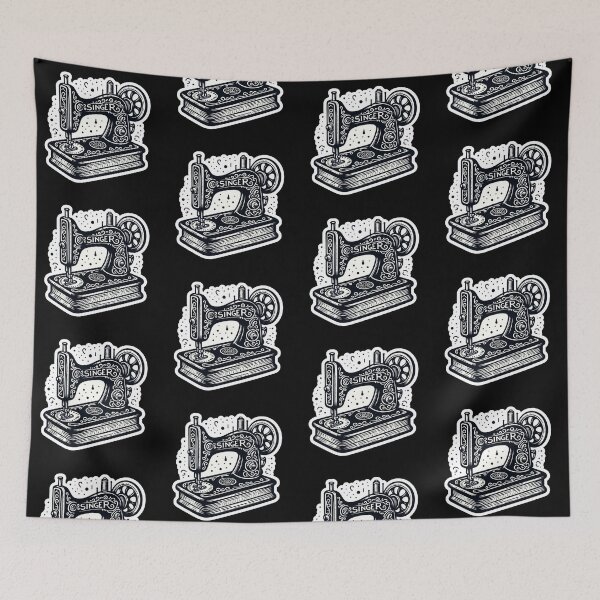 Item preview, Wren's Vintage Singer Sewing Machine designed and sold by AmberRoseWrites.