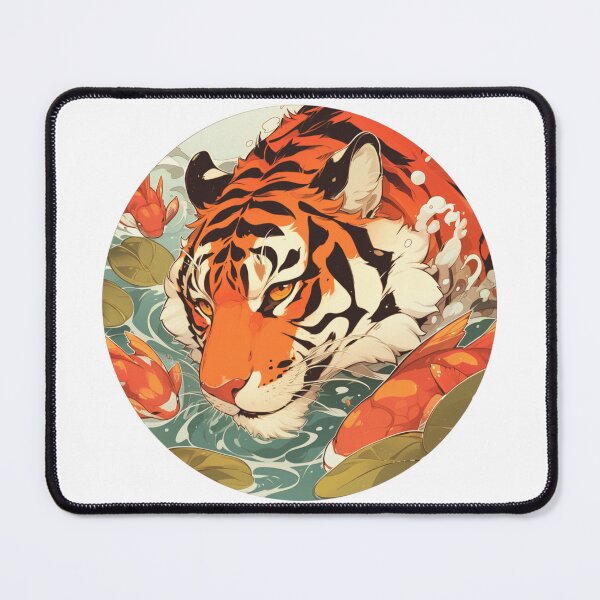 Item preview, Malayan tiger Flowers Journaling Endangered species designed and sold by SMARTKIT DESIGNAGENCY.