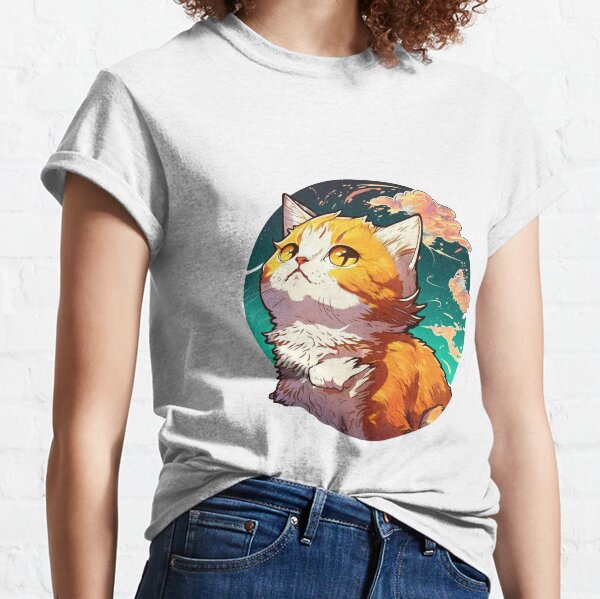 Cat Art T-Shirts for Sale