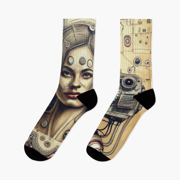 Item preview, Steampunk - Female - Cyborg designed and sold by James DeFazio.