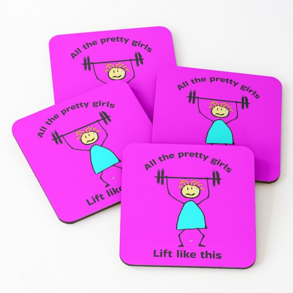 Item preview, Funny Gym Girl Lifting Weights designed and sold by Aurorapod.