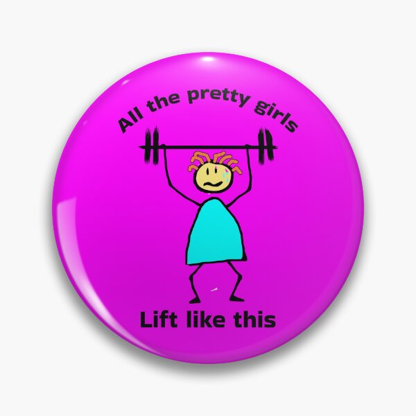 Item preview, Funny Gym Girl Lifting Weights designed and sold by Aurorapod.