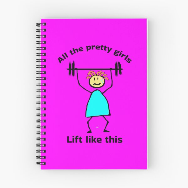 Item preview, Funny Gym Girl Lifting Weights designed and sold by Aurorapod.