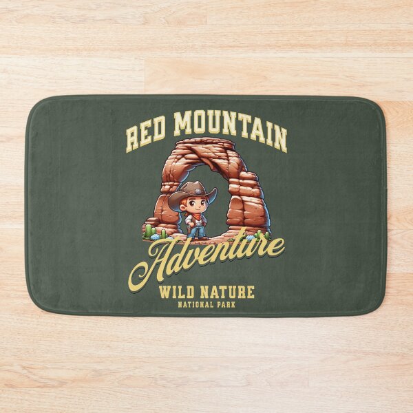 Item preview, Red mountain adventure – Solo traveler – Brave wilderness – Strange wilderness – Wilderness first aid – Wilderness therapy – Wilderness tour – Wilderness island. designed and sold by JansenGS.