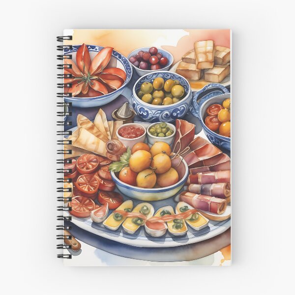 Item preview, Watercolor of a cup of tapas designed and sold by IAmagineFR.