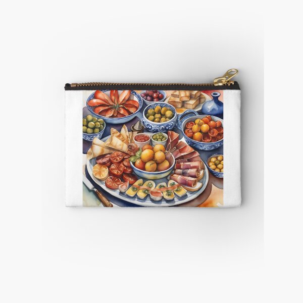Item preview, Watercolor of a cup of tapas designed and sold by IAmagineFR.
